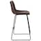 Flash Furniture 30" LeatherSoft Bar Height Barstools, Dark Brown, PK2 2-ET-ER18345-30-DB-GG - alternate 2